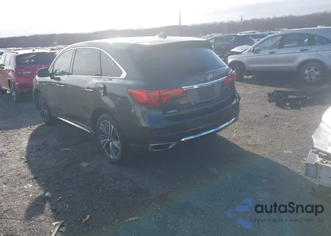 2019 Acura Mdx Tech Pkg z USA, uszkodzony, nr VIN 5J8YD4H55KL008743